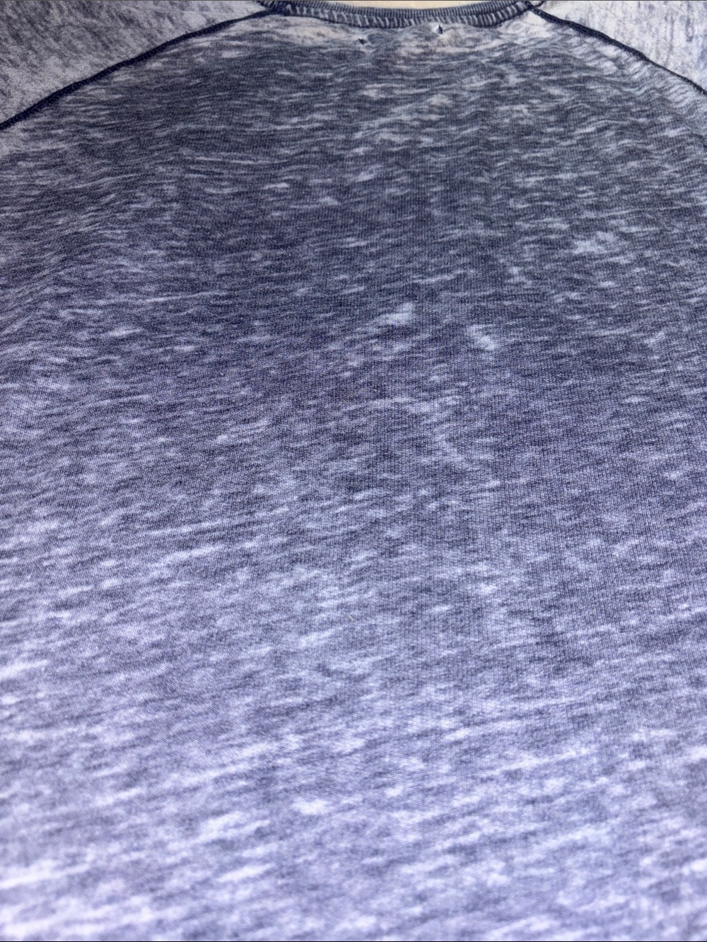 Good Vibes Blue Short-Sleeve Slub Tee - Picture 8 of 8